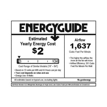 Load image into Gallery viewer, Sawyer LED Ceiling Fan in Detail.