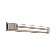 Load image into Gallery viewer, Aberdeen LED Vanity Wall Light in Brushed Nickel (Small).