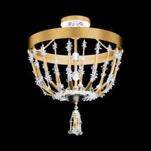 Load image into Gallery viewer, Bali LED Semi Flush Ceiling Light in Heriloom Gold.