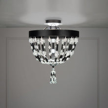 Load image into Gallery viewer, Bali LED Semi Flush Ceiling Light in Detail.