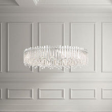 Load image into Gallery viewer, Chatter Round Pendant Light in Detail.