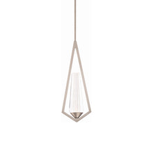 Load image into Gallery viewer, Devotion LED Mini Pendant Light in Satin Nickel.