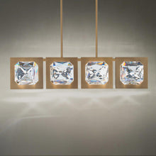 Load image into Gallery viewer, Enchante LED Linear Pendant Light in Detail.