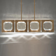 Load image into Gallery viewer, Enchante LED Linear Pendant Light in Detail.