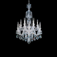 Load image into Gallery viewer, Hamilton Chandelier in Silver (12-Light).
