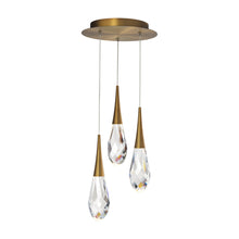 Load image into Gallery viewer, Hibiscus LED Multi Light Pendant Light.