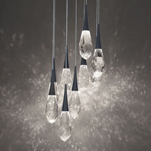 Load image into Gallery viewer, Hibiscus LED Multi Light Pendant Light in Detail.