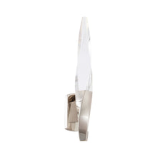 Load image into Gallery viewer, Kindjal LED Bath Wall Light in Polished Nickel.
