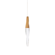 Load image into Gallery viewer, Kindjal LED Mini Pendant Light in Aged Brass (Small).