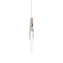 Load image into Gallery viewer, Kindjal LED Mini Pendant Light in Polished Nickel (Small).