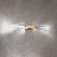 Load image into Gallery viewer, Kindjal LED Vanity Wall Light in Detail.