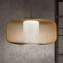 Load image into Gallery viewer, Kodo LED Pendant Light in Gold (Large).