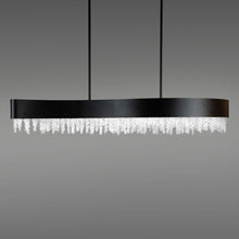 Load image into Gallery viewer, Soleil Linear LED Pendant Light in Detail.