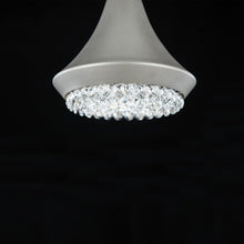 Load image into Gallery viewer, Verita LED Pendant Light in Soft Silver (Small).