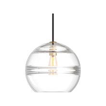 Load image into Gallery viewer, Sedona Pendant Light in Gold and Clear.