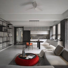 Load image into Gallery viewer, Dora LED Linear Pendant Light in dining room.