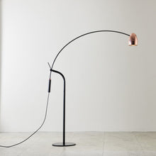 Load image into Gallery viewer, Hercules LED Floor Lamp in Detail.