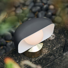 Load image into Gallery viewer, Hoodie LED Cordless Table Lamp in Detail.