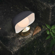 Load image into Gallery viewer, Hoodie LED Cordless Table Lamp in Detail.