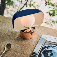 Load image into Gallery viewer, Hoodie LED Cordless Table Lamp in Detail.