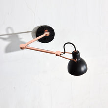 Load image into Gallery viewer, Laito Mini Swing Arm Wall Light in Detail.