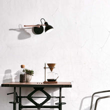 Load image into Gallery viewer, Laito Mini Swing Arm Wall Light in living room.