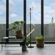 Load image into Gallery viewer, Lisa LED Floor Lamp in living room.