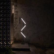 Load image into Gallery viewer, Lisa LED Floor Lamp in bedroom.