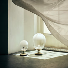 Load image into Gallery viewer, Mist LED Table Lamp in exhibition.
