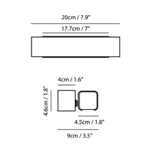 Load image into Gallery viewer, Mumu LED Wall Light - line drawing.