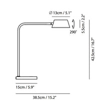 Load image into Gallery viewer, OLO LED Table Lamp - line drawing.