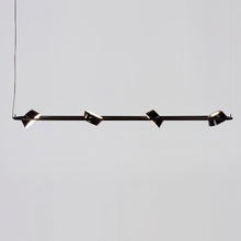Load image into Gallery viewer, OLO Ring LED Linear Pendant Light in Detail.
