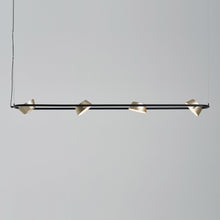 Load image into Gallery viewer, OLO Ring LED Linear Pendant Light in Detail.