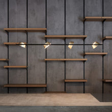 Load image into Gallery viewer, OLO Ring LED Linear Pendant Light in Detail.