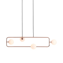 Load image into Gallery viewer, Sircle LED Linear Pendant Light in Copper.