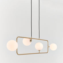 Load image into Gallery viewer, Sircle LED Linear Pendant Light in Detail.