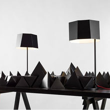 Load image into Gallery viewer, Zhe Table Lamp in exhibition.