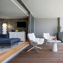 Load image into Gallery viewer, Set Up Shade Floor Lamp in living room.