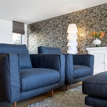 Load image into Gallery viewer, Set Up Shade Floor Lamp in living room.