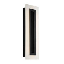 Load image into Gallery viewer, Shadow Outdoor LED Wall Light in Large.
