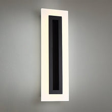 Load image into Gallery viewer, Shadow Outdoor LED Wall Light in Detail.