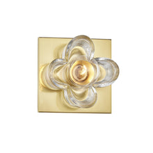 Load image into Gallery viewer, Shea Bath Wall Light in Gold.