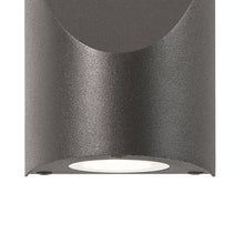 Load image into Gallery viewer, Shear Outdoor LED Wall Light in Detail.