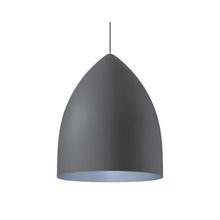 Load image into Gallery viewer, Signal Grande Pendant Light in Gray / Blue/Incandescent.