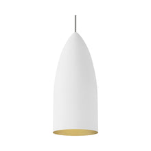 Load image into Gallery viewer, Signal Pendant Light in Rubberized White/Gold.