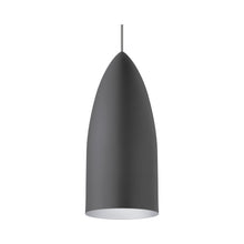 Load image into Gallery viewer, Signal Pendant Light in Rubberized Gray/Platinum.