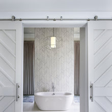 Load image into Gallery viewer, Silhouette Pendant Light in bathroom.