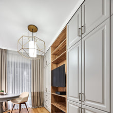 Load image into Gallery viewer, Silhouette Pendant Light in bedroom.