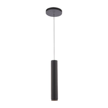 Load image into Gallery viewer, Silo LED Pendant Light in Black/Black (Large).