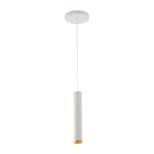 Load image into Gallery viewer, Silo LED Pendant Light in White/Gold (Large).